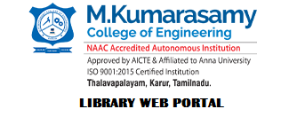 M.KUMARASAMY COLLEGE OF ENGINEERING