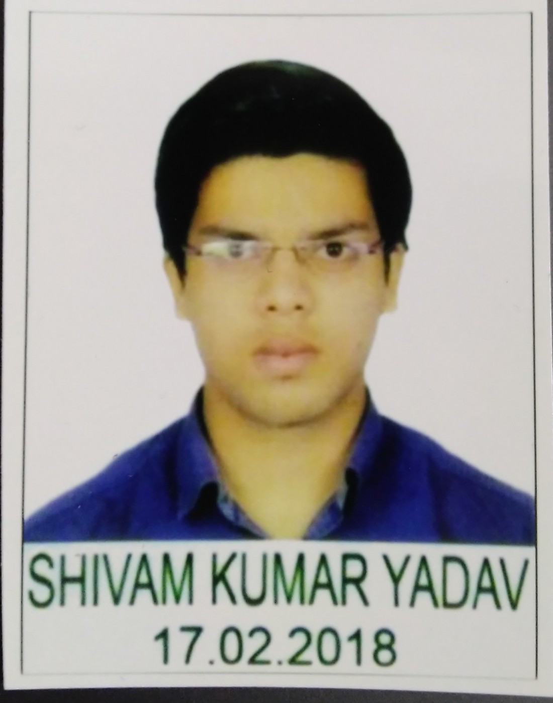 SHIVAM KUMAR YADAV