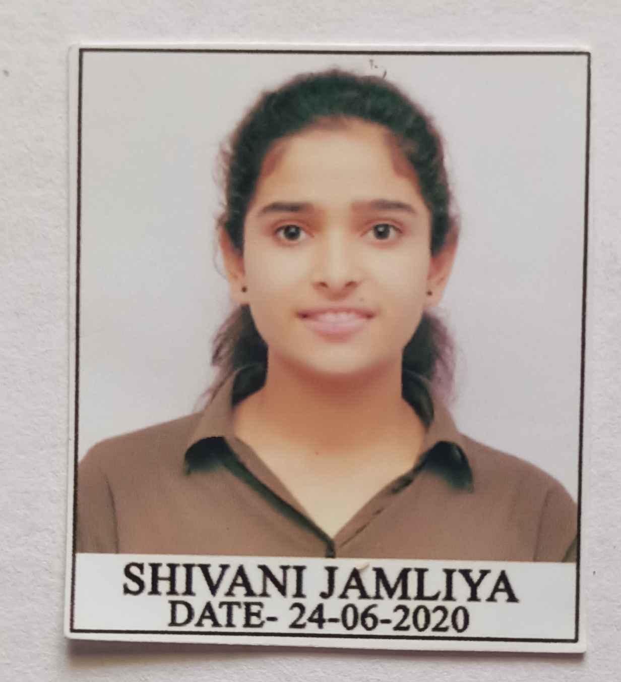 SHIVANI JAMLIYA